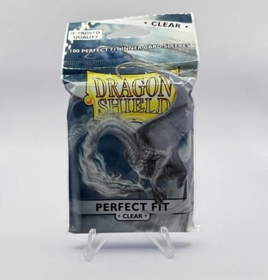 Dragon Shield Sleeves: Perfect Fit Standard - Clear 100CT