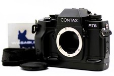 LCD Works Top MINT Contax RTS III SLR 35mm Film Camera Black Body From JAPAN