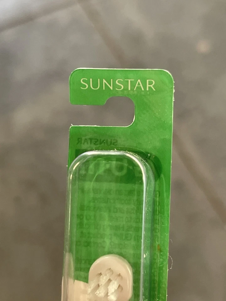 GUM End Tuft Toothbrush 308 Extra Small Head (Pack of 3) Sunstar Foto 3 de 4