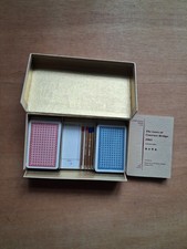COMPLETE & VGC Vintage bridge playing cards set Thomas De La Rue&Co LTD London
