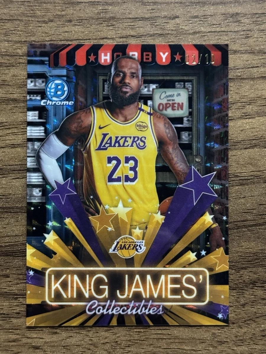 Topps LeBron James Basketball Serial Numbered Sports Trading Cards