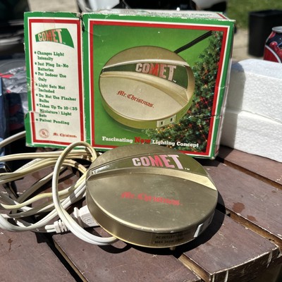 Vintage Color Comet Mr. Christmas Light Box Lighting Controller Dimmer