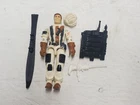 1988 Vintage GI Joe BLIZZARD V1 Figure & Parts Gun Backpack Sled Helmet Ski Lot2