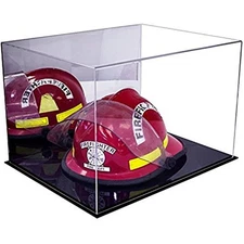 Acrylic Display Case - Large Rectangle Box-with Mirror 18" x 14" x 12"(A014-MDS)