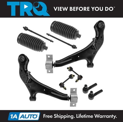 Control Arm Ball Joint 10pc Steering & Suspension Kit For 00 01 02 03 Maxima I35