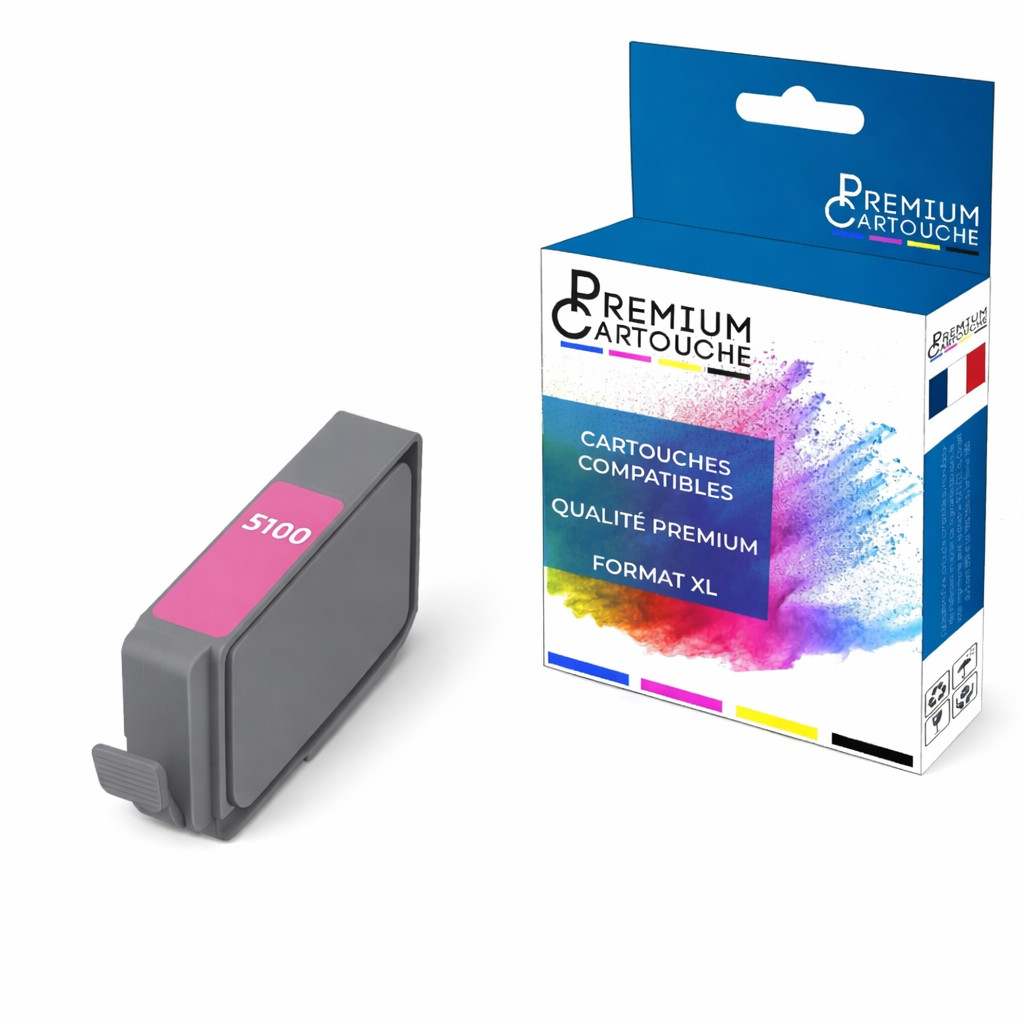 Cartouche PFI5100PM magenta photo de qualité premium pour tirages d'art
