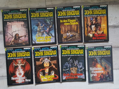 8 John Sinclair Hefte--400ter---1.Auflage(6)