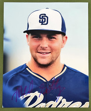 MICHAEL GETTYS AUTOGRAPHED SIGNED 8X10 PHOTO SAN DIEGO PADRES