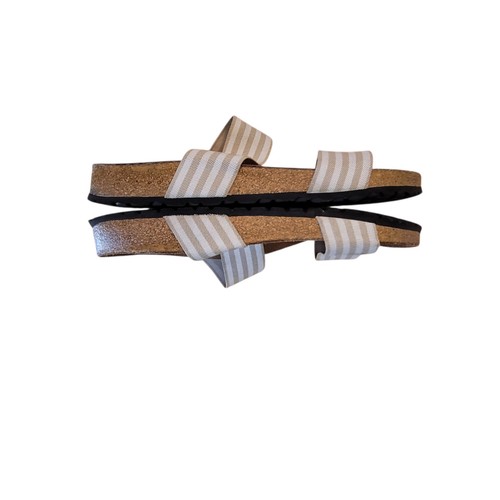 Birkenstock Birkies Womens Curacao Stripe Stretch Straps Sandal Slides 40 - Picture 19 of 19