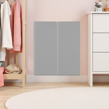  2PCS Soft Padded Wall Panels for Children, Self-Adhesive, Shock Absorbing,