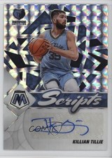 2021-22 Panini Mosaic Scripts Killian Tillie #SC-KLT Auto 1a07