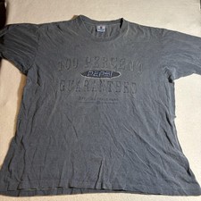 Vintage Pepsi Shirt Mens L Guaranteed Promo Made USA 90s Tee Blue Single Stitch