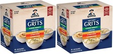 Quaker Instant Grits, 4 Flavor Variety Pack, 0.98oz 0.98 Ounce Pack of 88