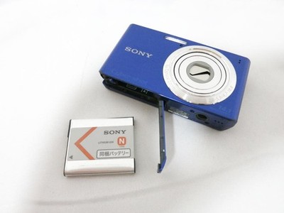 SONY Cyber Shot DSC-W610 Blue Digital Camera 4x Zoom 14.1MP