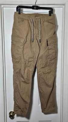 Forclaz Cargo Pants Trousers Men's Size Small 30'' Waist Tan Hiking