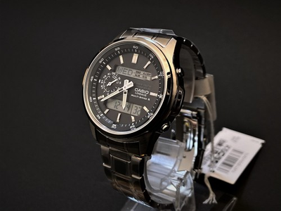 #ad #ad CASIO LINEAGE LCW M300D 1AJF Tough Solar Atomic Radio Watch Stainless Steel $152.99