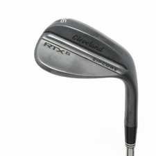 Cleveland Rtx Rtx6 Zip Core Black Satin Wedge Dynamic Gold Ht 56-10 Shaf F4A39
