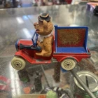 vintage Corgi Toys die-cast model of Fozzie Bear's truck from the Muppet Show