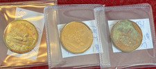 UNC Canada Lot x3 Dollar $1 Lucky Loonie Olympics 2004, 1993, 1867-1992