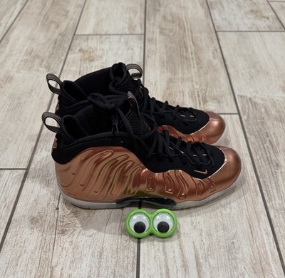 Nike Little Posite One GS Copper Black Lifestyle NEW Shoes Kids Size 7Y