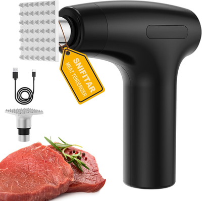 #ad Electric Meat Tenderizer Tool Meat Mallet 5 Adjustable Speeds Auto Pressure S $31.79