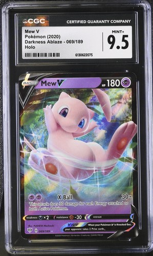 Mew V graded CGC 9.5 for sale on eBay