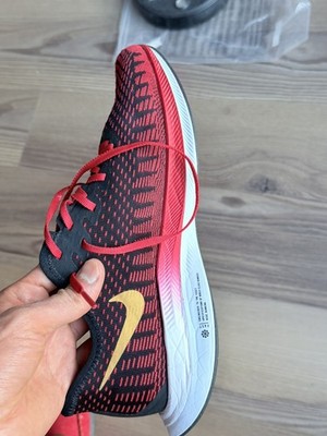 Nike Zoom Pegasus Turbo 2 Running Shoes University Red Metallic Gold Women 10.5