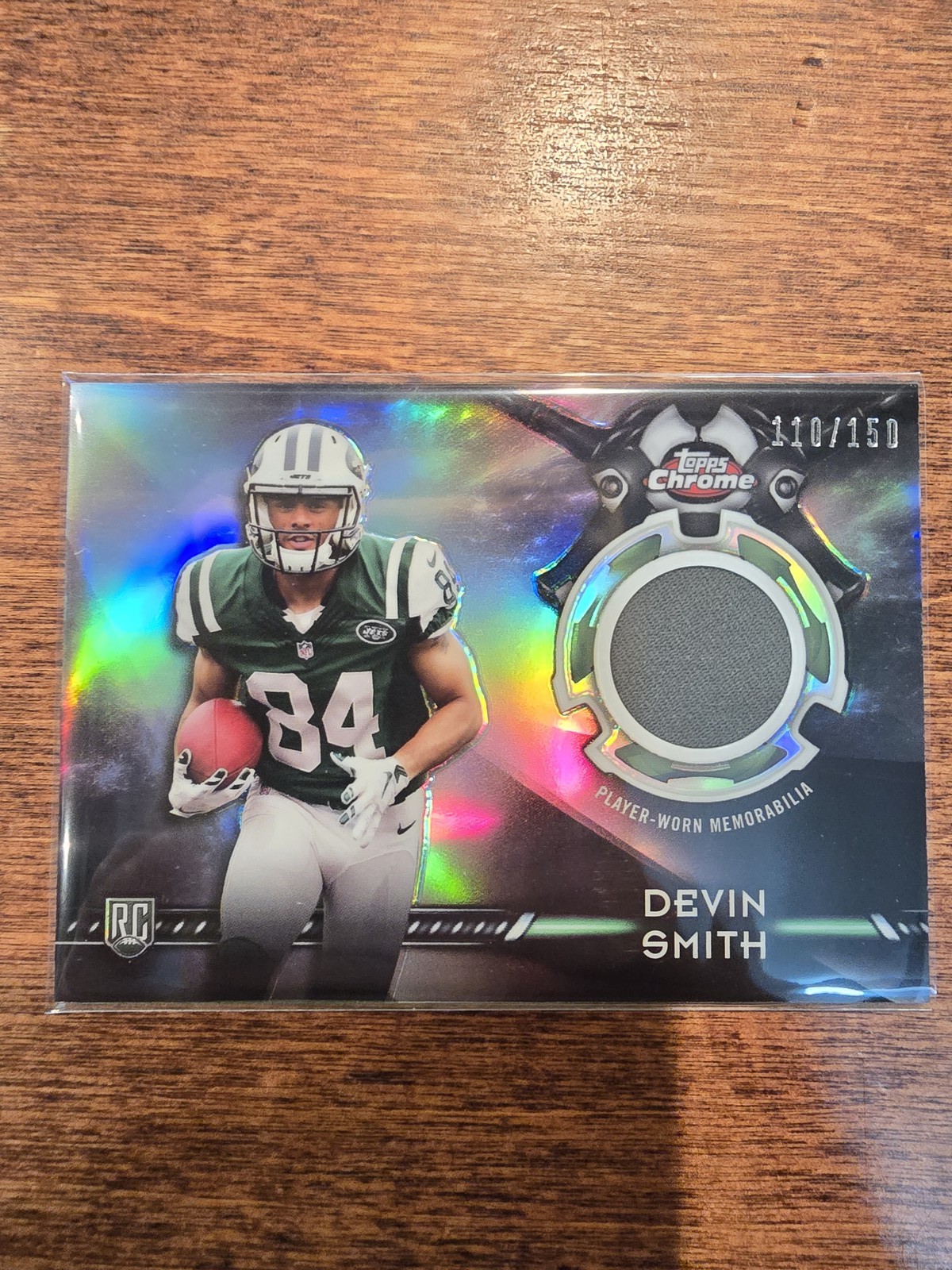 2015 Topps Chrome #TCRR-DS Devin Smith Rookie Relics #/150
