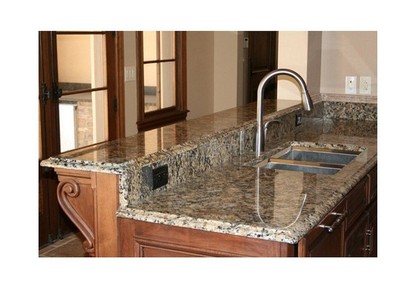 As Seen On Tv Self Adhesive Venecia Gold Instant Granite 36 By 72