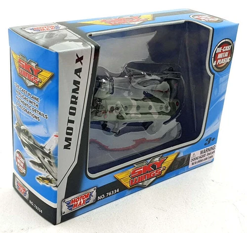 Motormax Sky Wings RAF Chinook Heliopter Diecast Model Replica **BRAND NEW**