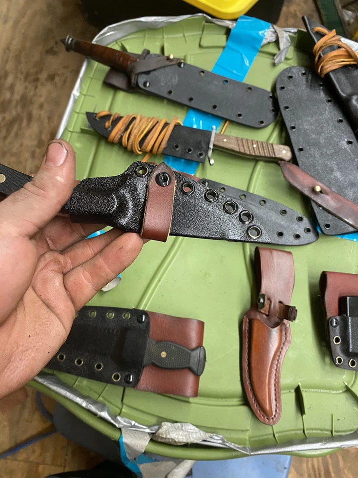 Old Timer Sharpfinger Crossdraw sheath only - Image 3 of 4