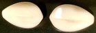 Big POLISHED MOTHER of PEARL Earrings Vintage Luminous Pierce Earrings — photo 4