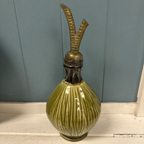 Pier 1 Ceramic Bottle And Stopper Kitchen Decor *Not For Food Use RETIRED - Picture 2 of 7
