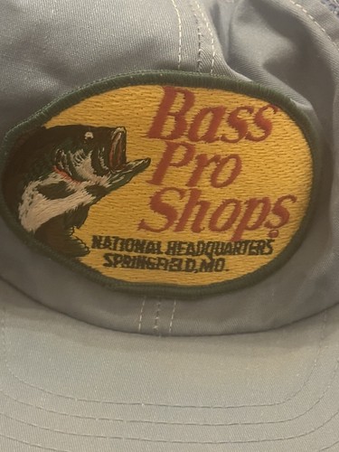 Vintage Bass Pro Shop Blue Snapback Trucker Hat - Picture 2 of 7