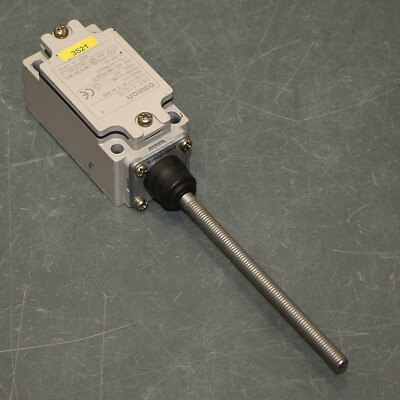USED - Omron Limit Switch D4B-4181N, 400V 2A, D4B-0081N Spring Coil Wobble Stick