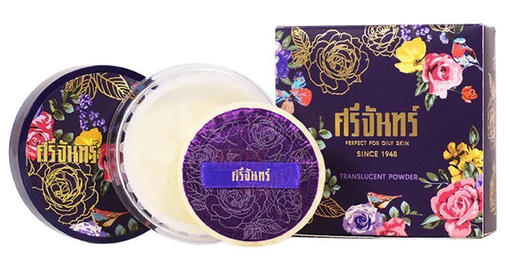 Srichand TRANSLUCENT POWDER Thai Traditional Herbal Loose Powder Oil Control 10g