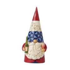Jim Shore Heartwood Creek Gnomes Around The World French Figurine, 5.5 Inch