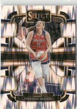 2023-24 Panini Select WNBA Silver Flash Stefanie Dolson Washington Mystics #9