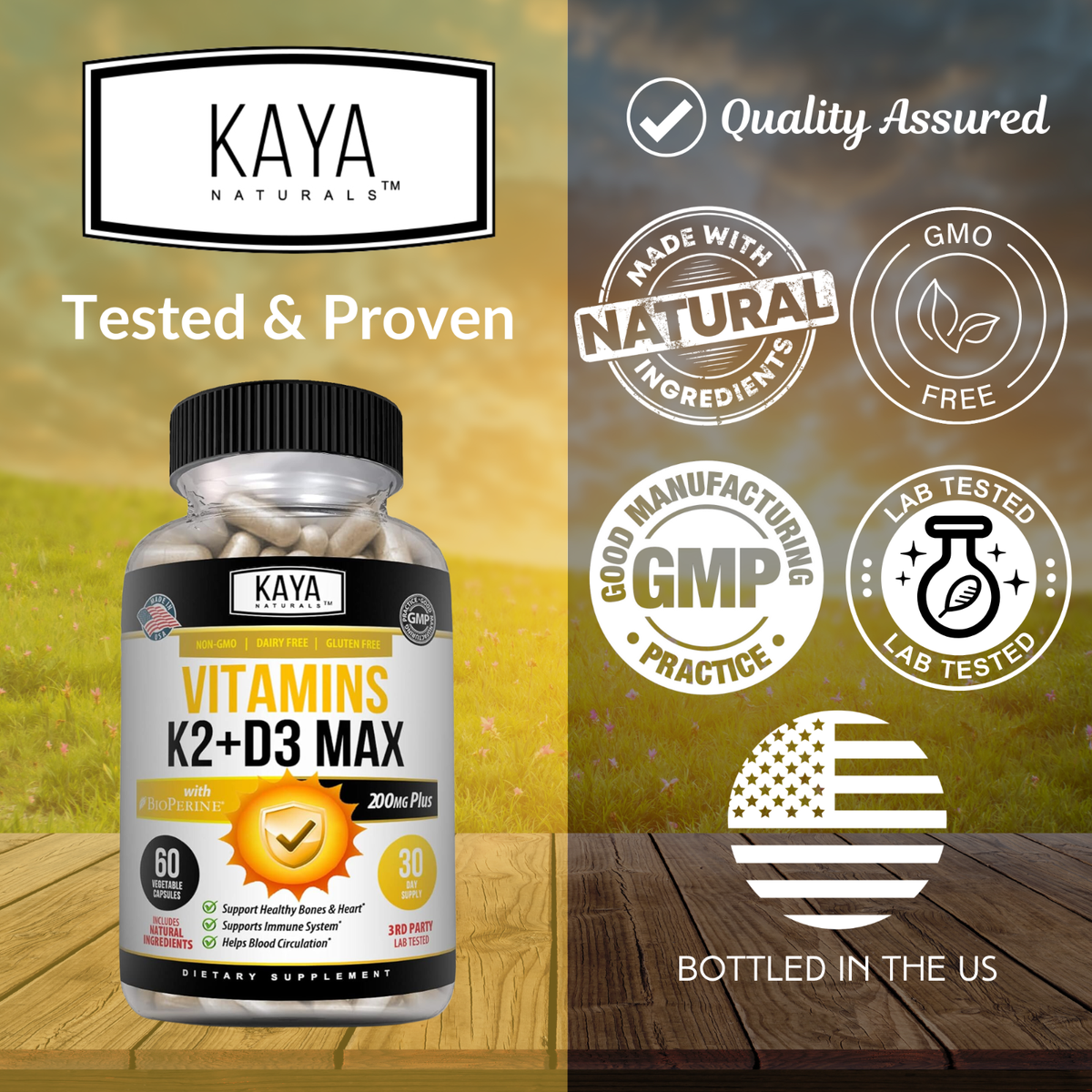 Vitamina D3 E K2(MK7)| Vitamina D3 2000 Ui | | 180cap - Foto 9