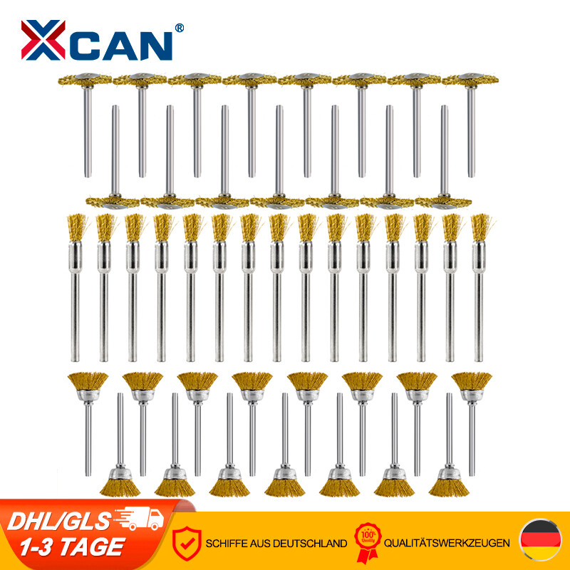 Messig Kupferdraht Bürstrad - 125mm Polierscheibe Für Metallbearbeitung