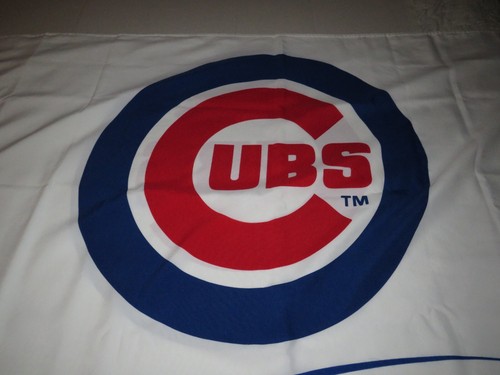 Toalla de playa ligera con brote de béisbol de los Chicago Cubs 58"" x 35,5"" para fanático piscina bar de cerveza de verano - Imagen 2 de 3