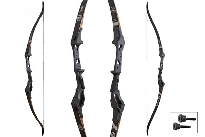 Recurvebogen Sanlida Osprey Sportbogen schwarz