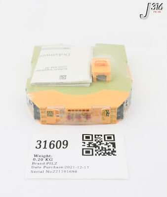 ペイ 31609 PILZ PNOZSIGMA SAFETY RELAY, 750109 (NEW) PNOZ S9 24VDC 3N/O