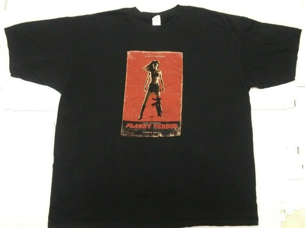 Vintage 2007 Grindhouse Planet Terror XXXL T Shirt Free Shipping