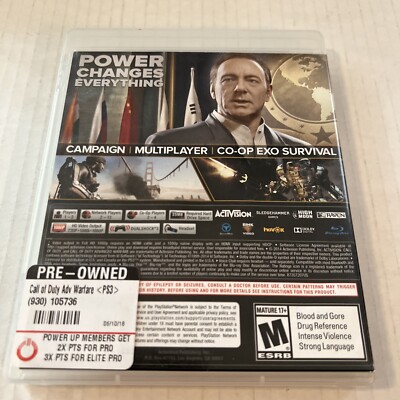 Call of Duty Advanced Warfare PS3 Edición Day Zero de Segunda mano por 6 EUR en Barcelona