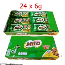 Pack of 24 x 6g Nestle Milo Choco Bar Candy Sweet Chocolate Flavor Confectionery