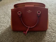 Orange And Pink Cosch Sholder Bag
