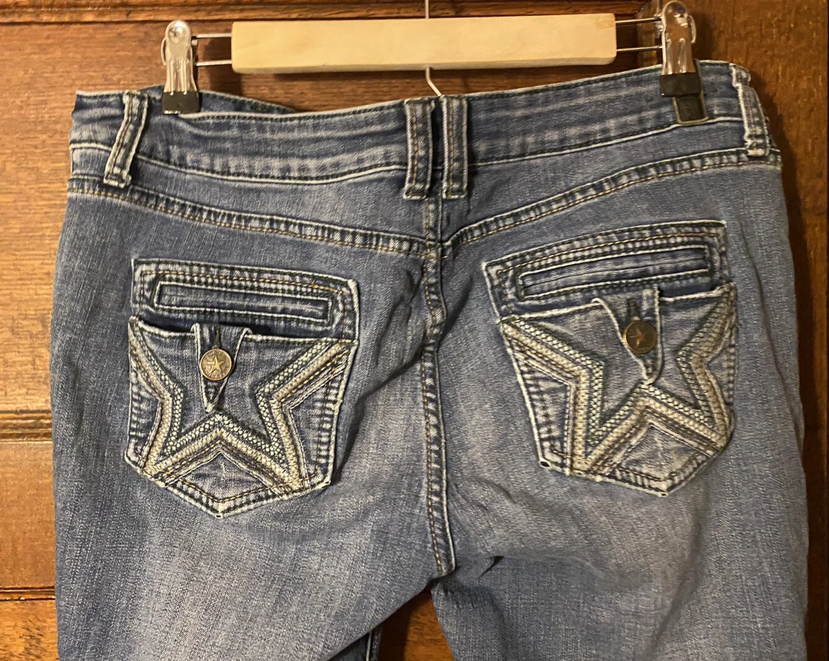 People s Liberation Jeans Juniors Crop Sz 13 14