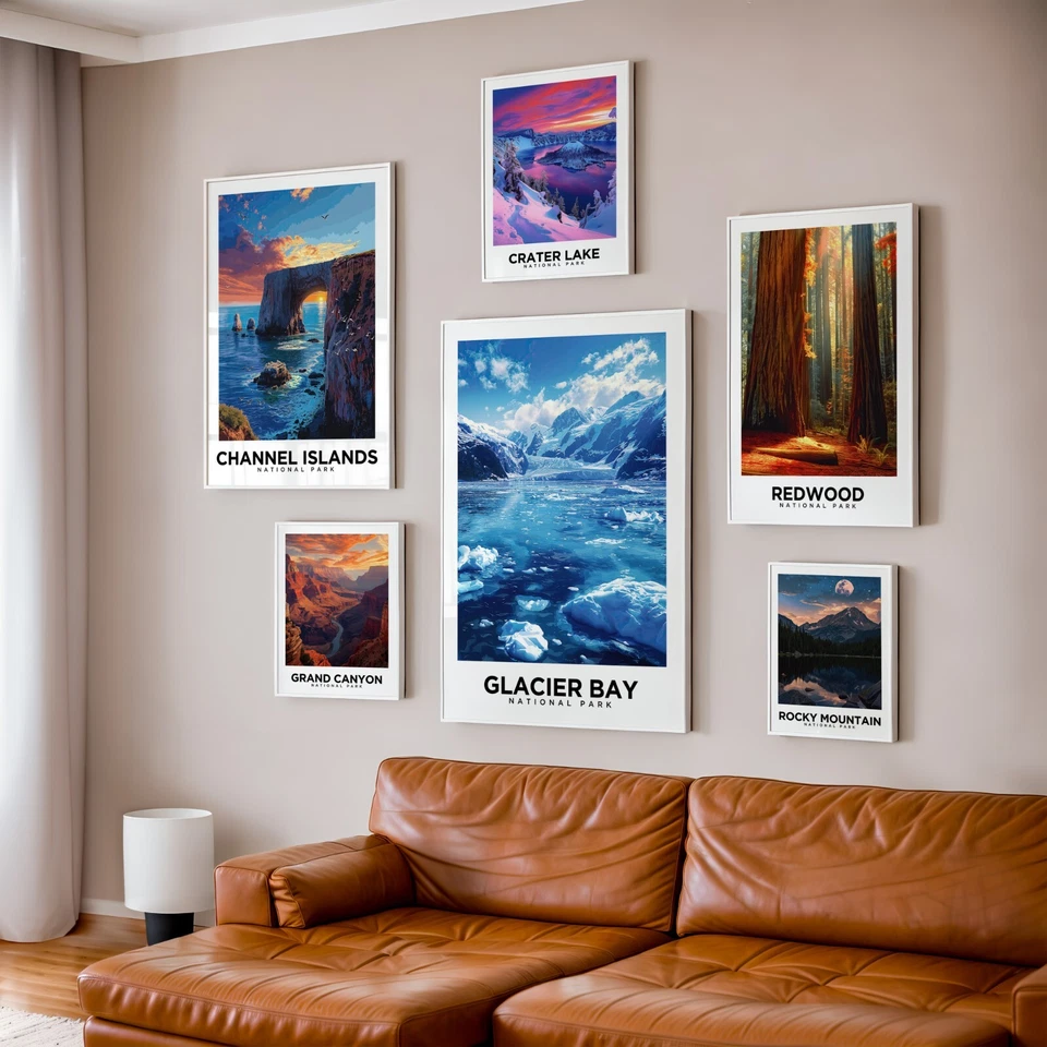 Grand Canyon National Park - Travel Poster, Home Decor, Arizona Destinations - Image 3 of 4