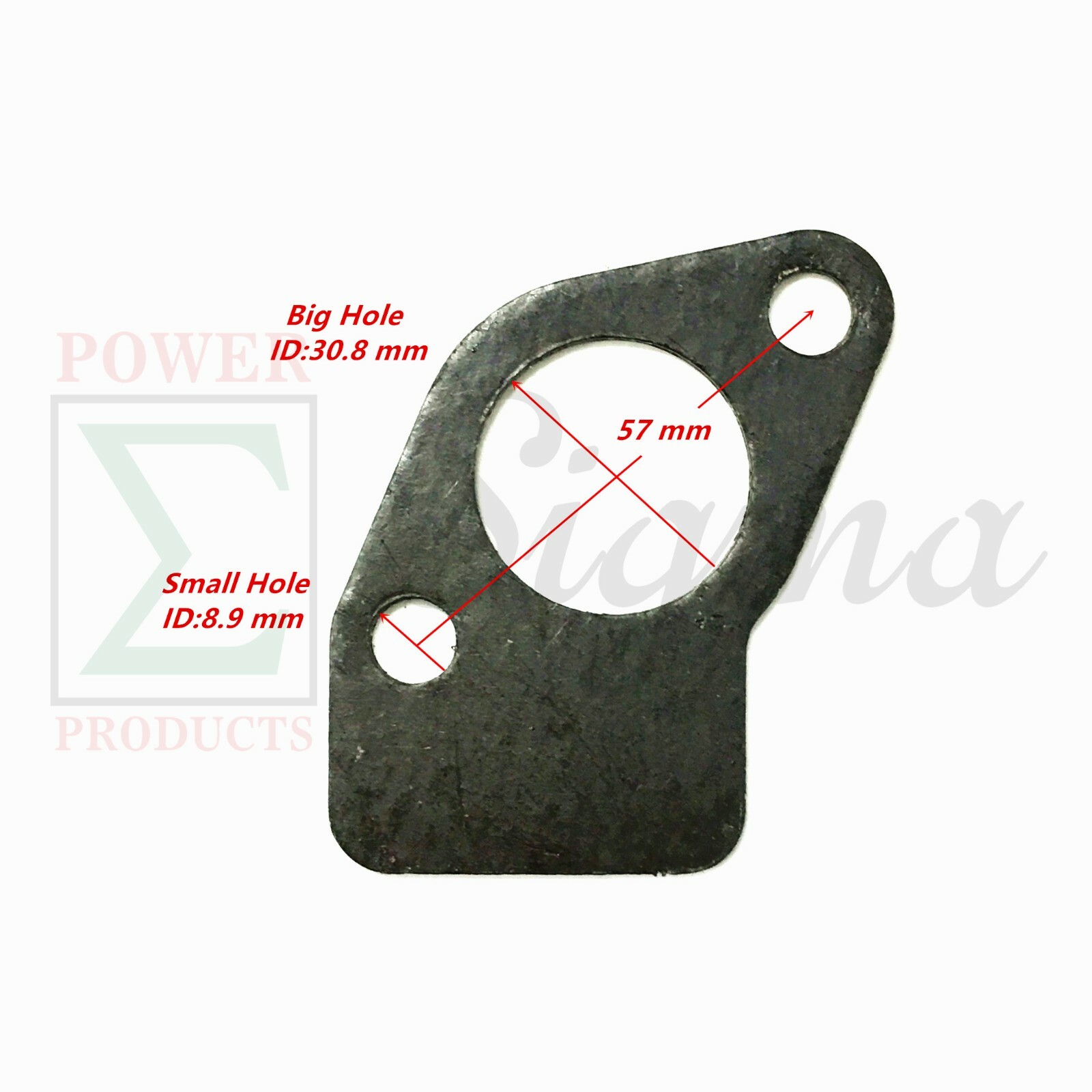 Muffler Exhaust Gasket  For Sigma LDE7000W 186F Diesel Generator Engine 10HP 